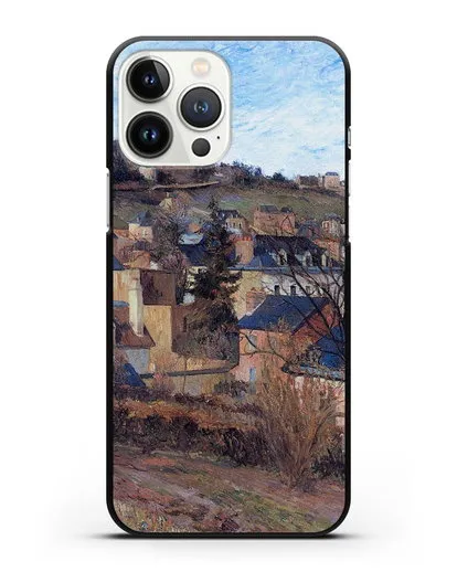 Чехол Синие крыши Руана (Гоген Поль) силиконовый для iPhone 13 Pro Max