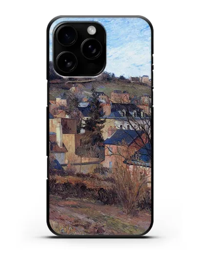 Чехол Синие крыши Руана (Гоген Поль) силиконовый для iPhone 16 Pro Max