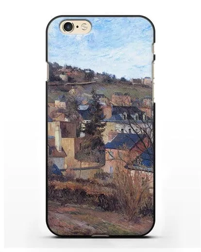 Чехол Синие крыши Руана (Гоген Поль) силиконовый для iPhone 6s