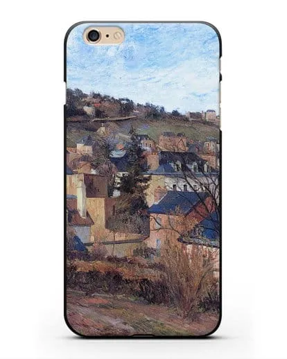 Чехол Синие крыши Руана (Гоген Поль) силиконовый для iPhone 6 Plus