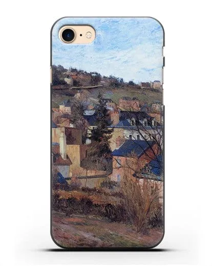 Чехол Синие крыши Руана (Гоген Поль) силиконовый для iPhone 7