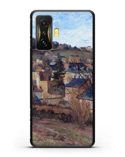 Чехол Синие крыши Руана (Гоген Поль) силиконовый для Xiaomi Poco F4 GT