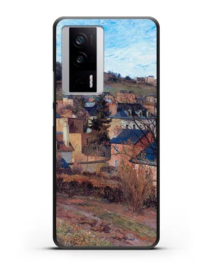 Чехол Синие крыши Руана (Гоген Поль) силиконовый для Xiaomi Poco F5 Pro