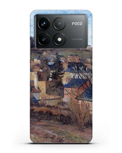 Чехол Синие крыши Руана (Гоген Поль) силиконовый для Xiaomi Poco F6 Pro