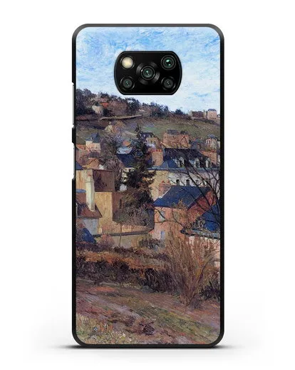 Чехол Синие крыши Руана (Гоген Поль) силиконовый для Xiaomi Poco X3 Pro