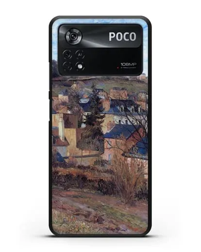 Чехол Синие крыши Руана (Гоген Поль) силиконовый для Xiaomi Poco X4 Pro