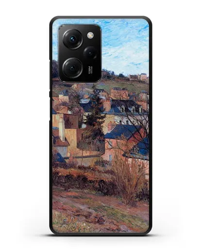 Чехол Синие крыши Руана (Гоген Поль) силиконовый для Xiaomi Poco X5 Pro