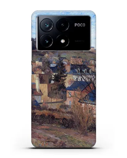 Чехол Синие крыши Руана (Гоген Поль) силиконовый для Xiaomi Poco X6 Pro