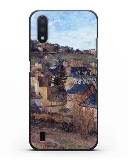 Чехол Синие крыши Руана (Гоген Поль) силиконовый для Samsung Galaxy A01 [SM-A015F]