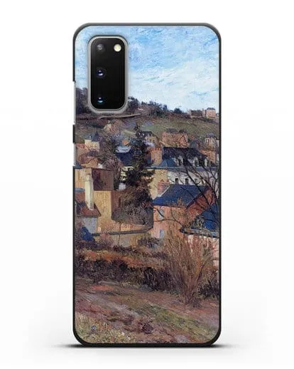 Чехол Синие крыши Руана (Гоген Поль) силиконовый для Samsung Galaxy S20 [SM-G980F]
