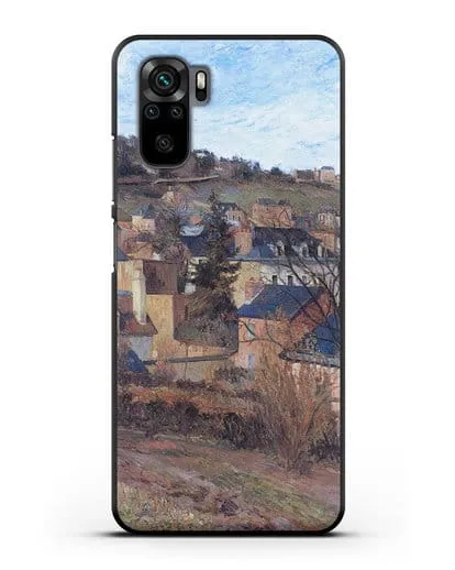 Чехол Синие крыши Руана (Гоген Поль) силиконовый для Xiaomi Redmi Note 10