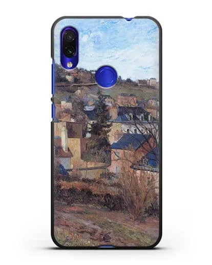 Чехол Синие крыши Руана (Гоген Поль) силиконовый для Xiaomi Redmi Note 7