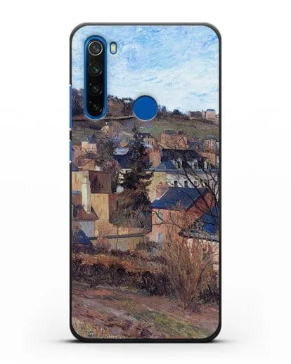 Чехол Синие крыши Руана (Гоген Поль) силиконовый для Xiaomi Redmi Note 8