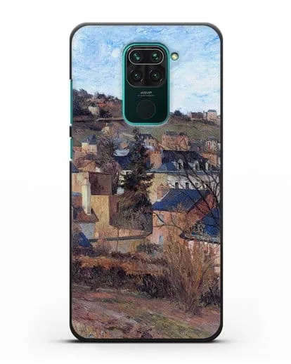 Чехол Синие крыши Руана (Гоген Поль) силиконовый для Xiaomi Redmi Note 9