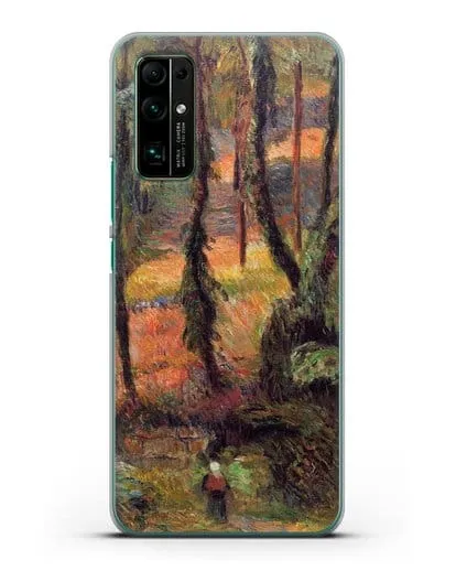 Чехол Лесистая тропа (Гоген Поль) силиконовый для Honor 30
