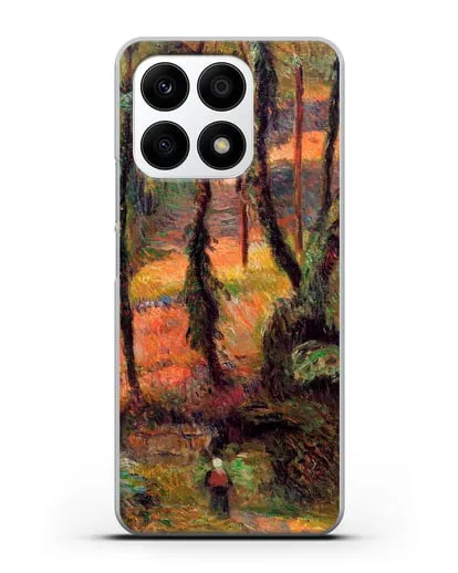 Чехол Лесистая тропа (Гоген Поль) силиконовый для Honor X8a