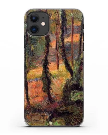 Чехол Лесистая тропа (Гоген Поль) силиконовый для iPhone 11