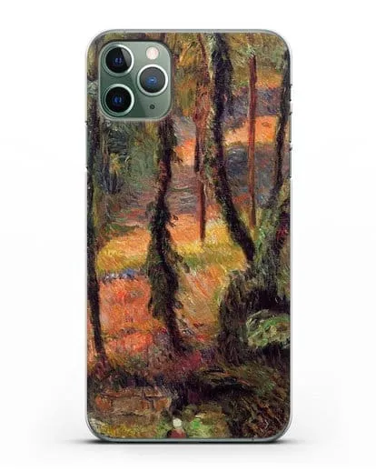 Чехол Лесистая тропа (Гоген Поль) силиконовый для iPhone 11 Pro