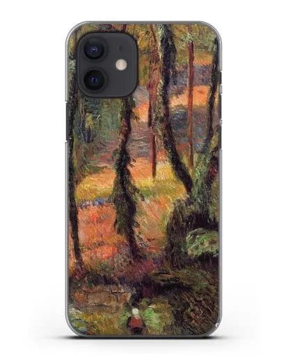 Чехол Лесистая тропа (Гоген Поль) силиконовый для iPhone 12