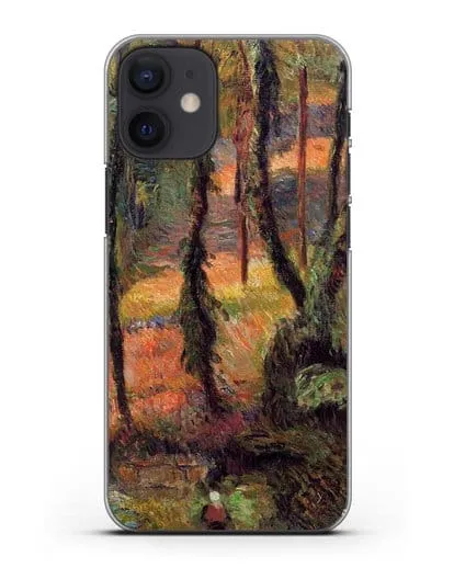 Чехол Лесистая тропа (Гоген Поль) силиконовый для iPhone 12 mini