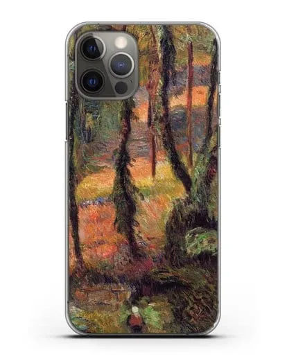 Чехол Лесистая тропа (Гоген Поль) силиконовый для iPhone 12 Pro