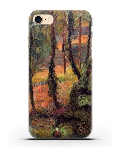 Чехол Лесистая тропа (Гоген Поль) силиконовый для iPhone 7