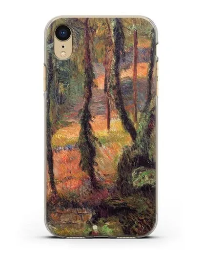 Чехол Лесистая тропа (Гоген Поль) силиконовый для iPhone XR