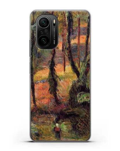 Чехол Лесистая тропа (Гоген Поль) силиконовый для Xiaomi Poco F3 Pro