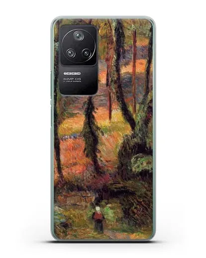 Чехол Лесистая тропа (Гоген Поль) силиконовый для Xiaomi Poco F4