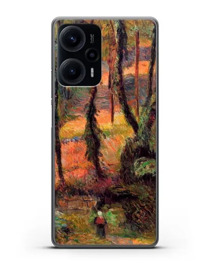Чехол Лесистая тропа (Гоген Поль) силиконовый для Xiaomi Poco F5