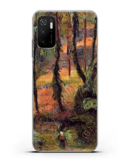 Чехол Лесистая тропа (Гоген Поль) силиконовый для Xiaomi Poco M3 Pro