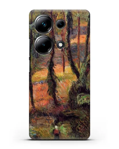 Чехол Лесистая тропа (Гоген Поль) силиконовый для Xiaomi Poco M6 Pro