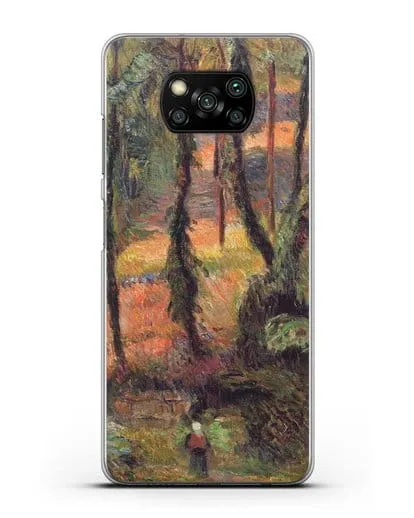 Чехол Лесистая тропа (Гоген Поль) силиконовый для Xiaomi Poco X3