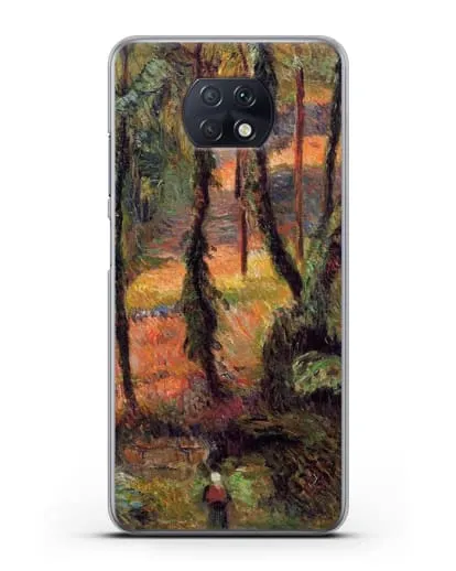 Чехол Лесистая тропа (Гоген Поль) силиконовый для Xiaomi Redmi Note 9T