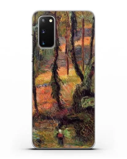 Чехол Лесистая тропа (Гоген Поль) силиконовый для Samsung Galaxy S20 [SM-G980F]