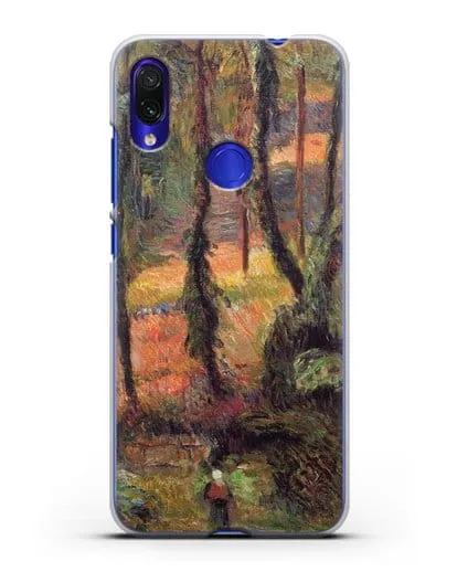 Чехол Лесистая тропа (Гоген Поль) силиконовый для Xiaomi Redmi Note 7