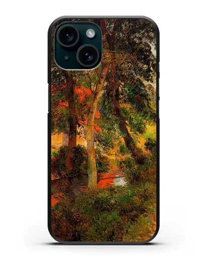 Чехол Тропинка Отца Жана (Гоген Поль) силиконовый для iPhone 15