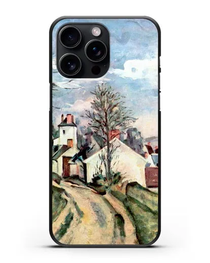 Чехол Дом доктора Гаше в Овере (Сезанн Поль) силиконовый для iPhone 15 Pro Max