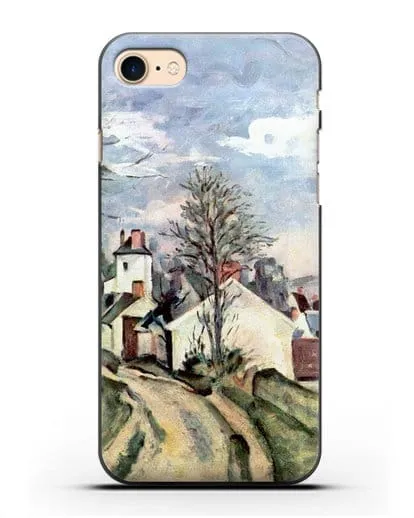 Чехол Дом доктора Гаше в Овере (Сезанн Поль) силиконовый для iPhone 8