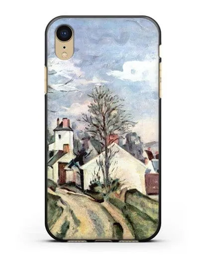 Чехол Дом доктора Гаше в Овере (Сезанн Поль) силиконовый для iPhone XR