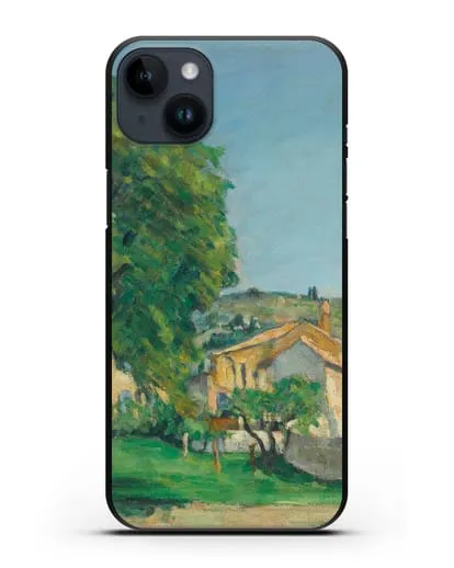 Чехол Каштаны и усадьба Жас-де-Буффан (Сезанн Поль) силиконовый для iPhone 14 Plus