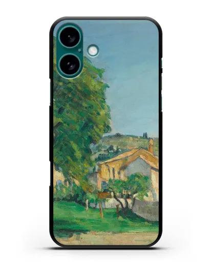 Чехол Каштаны и усадьба Жас-де-Буффан (Сезанн Поль) силиконовый для iPhone 16 Plus