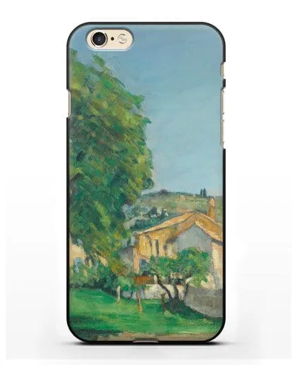 Чехол Каштаны и усадьба Жас-де-Буффан (Сезанн Поль) силиконовый для iPhone 6