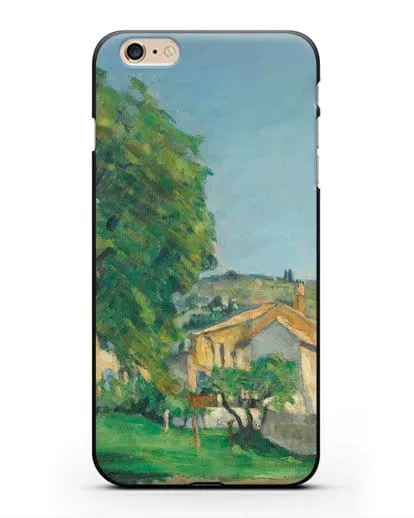 Чехол Каштаны и усадьба Жас-де-Буффан (Сезанн Поль) силиконовый для iPhone 6s Plus