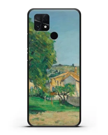 Чехол Каштаны и усадьба Жас-де-Буффан (Сезанн Поль) силиконовый для Xiaomi Poco C40