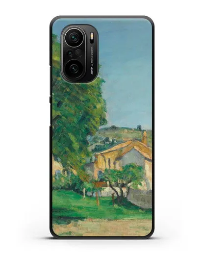 Чехол Каштаны и усадьба Жас-де-Буффан (Сезанн Поль) силиконовый для Xiaomi Poco F3 Pro