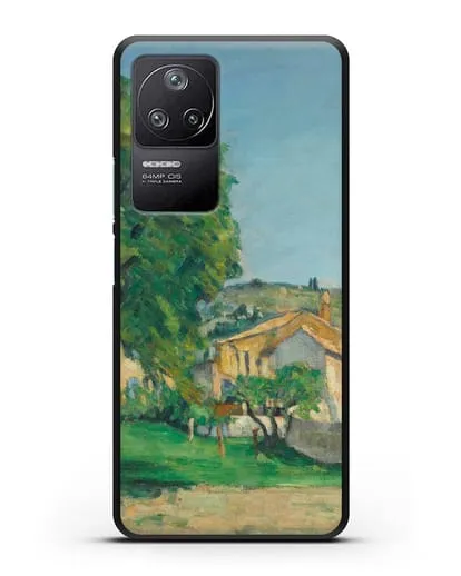 Чехол Каштаны и усадьба Жас-де-Буффан (Сезанн Поль) силиконовый для Xiaomi Poco F4