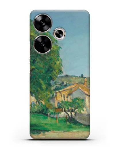 Чехол Каштаны и усадьба Жас-де-Буффан (Сезанн Поль) силиконовый для Xiaomi Poco F6