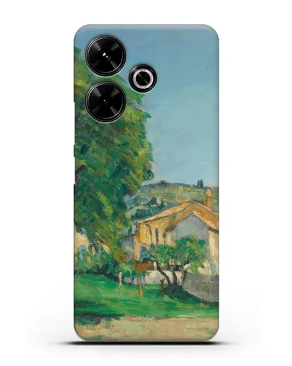 Чехол Каштаны и усадьба Жас-де-Буффан (Сезанн Поль) силиконовый для Xiaomi Poco M6