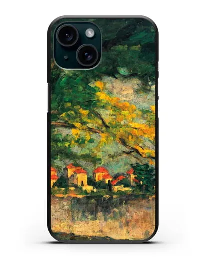 Чехол Дорога (Сезанн Поль) силиконовый для iPhone 15